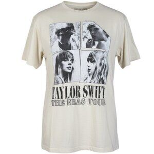 Taylor Swift Cream Graphic Tee The Eras Tour L